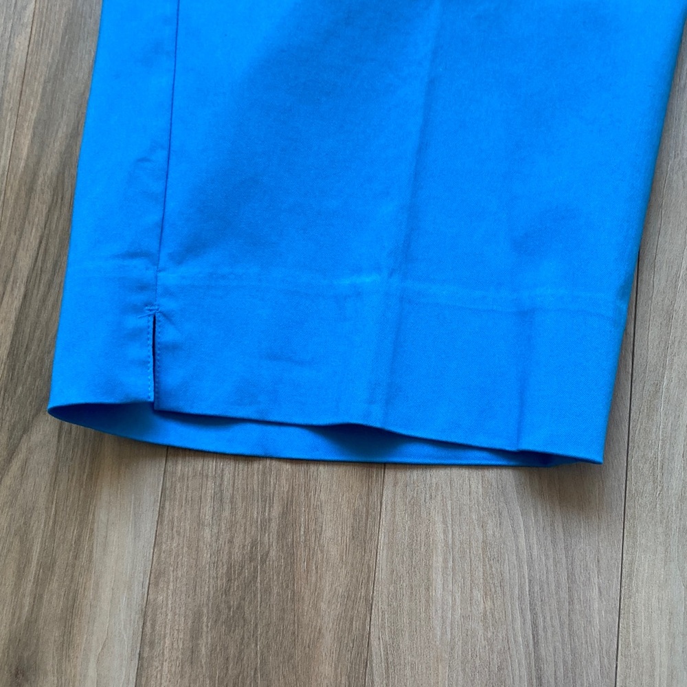 Ruby rd pull on Capri pant slimming contour waistband lagoon blue 22W - Picture 9 of 17